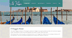 Desktop Screenshot of ilviaggio.com